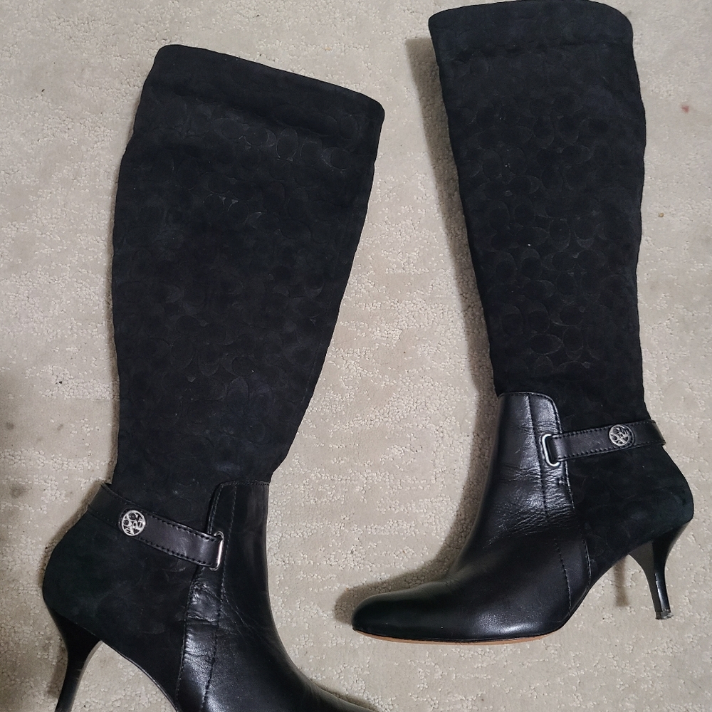 Coach Fara Black 7B boots